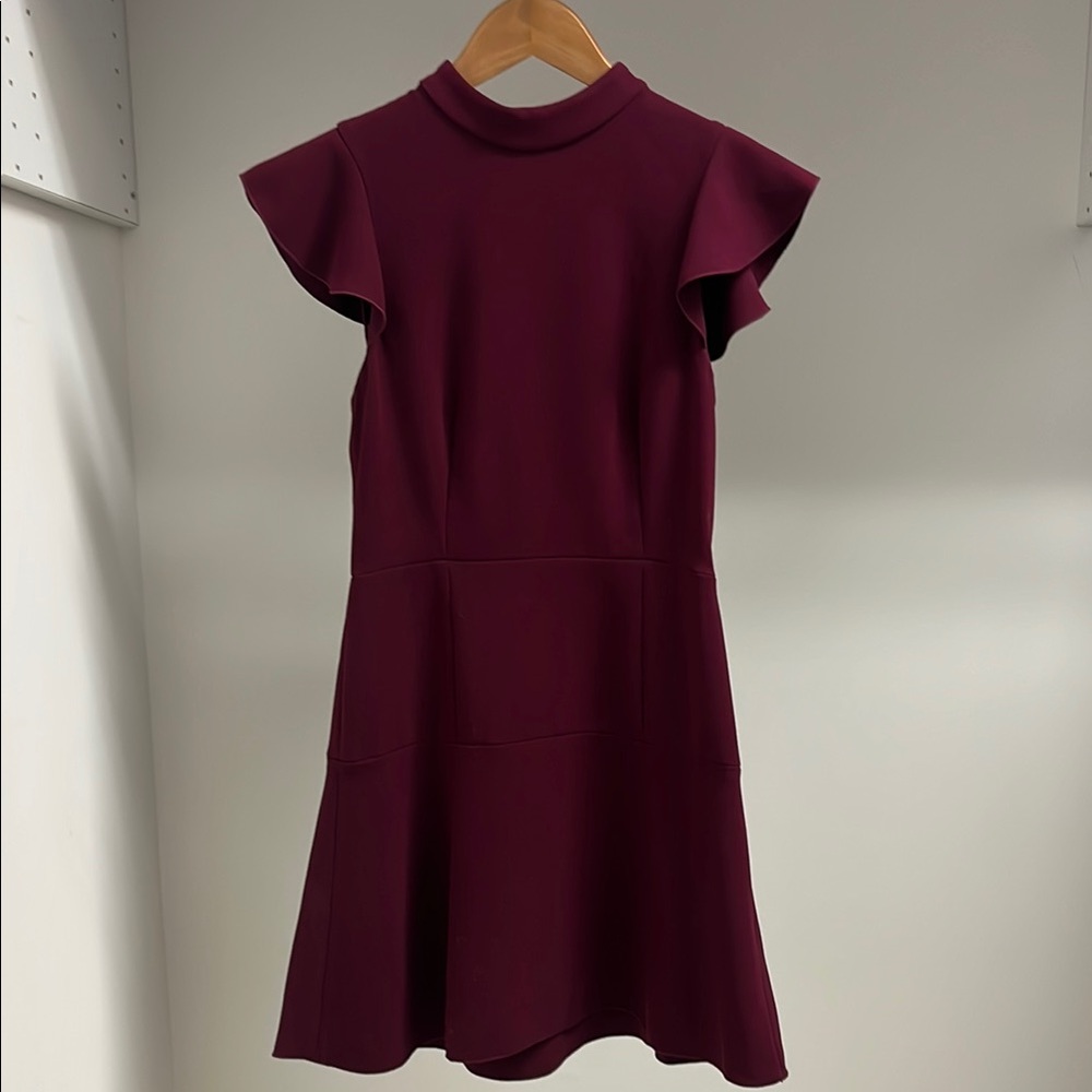 Rachel Zoe Elegant Burgundy Dress